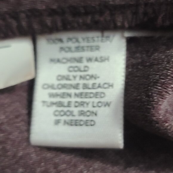 Ann Taylor Loft Cat Print Shift Dress Burgundy and Red EUC Size M - Picture 5 of 5